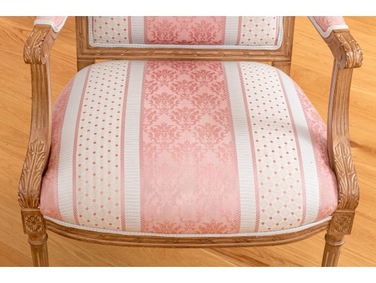 Pair Of Meyer, Gunther & Martini's Louis XVI Style Fauteuil