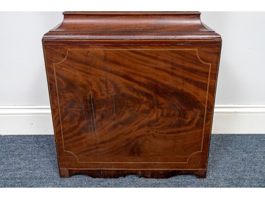 Impressive American Federal Mahogany Tallcase Clock For Restoration, Ca. 1800-20