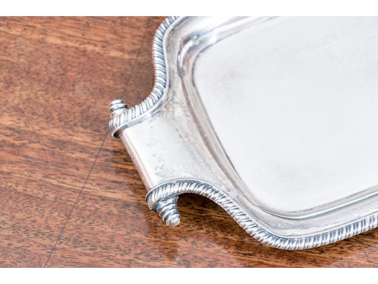 Antique English Sterling Dresser Top Pin Tray, 5.5 Ozt