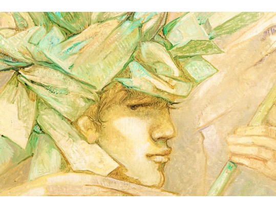 Arturo Piletti (Italian, 1922-1988) Oil On Canvas