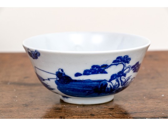 Chinese Porcelain Group & Embroidered Textile