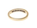 18K Gold And Diamond Band Ring, Size 9.25+