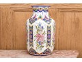FMF Casafina Malveira Hand-Painted Ceramic Vase , Made In  Portugal 