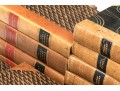Collection In Excess Of 25 Semi Antique & Antique Leather Bound Books
