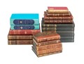 Collection Of Antique & Semi Antique Leather & Cloth Bound Books 