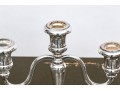 Pair Of Italian Silver Plated Candelabra