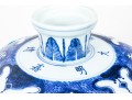 Chinese Ming Style Blue And White Porcelain Meiping Vase