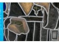 An Antique Stained Glass Window Panel - Restoration Project