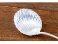 Antique English Sterling Scalloped Ladle, 5.49 Ozt.