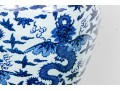 Chinese Ming Style Blue And White Porcelain Meiping Vase