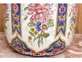 FMF Casafina Malveira Hand-Painted Ceramic Vase , Made In  Portugal 