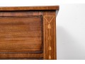 Antique Satinwood Inlaid Mahogany Chest Of Drawers