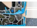An Antique Stained Glass Window Panel - Restoration Project