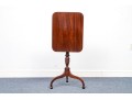 American Federal Mahogany Tilt Top Candle Stand, Ca. 1790-1820