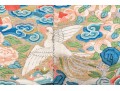 Chinese Porcelain Group & Embroidered Textile