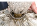 Stunning Antique French Empire Flushmount Ceiling Fixture 