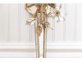 Stonefish Shaded Single Light Mirrored And Gilt Sconces