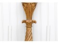 Federal Style Opposing Eagle Gilt Twin-light Wall Sconces