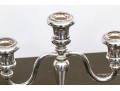 Pair Of Italian Silver Plated Candelabra