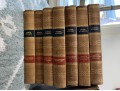 Collection In Excess Of 25 Semi Antique & Antique Leather Bound Books