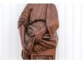 Stunning Carved Rosewood? Figural Wall Mount