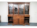Antique Mahogany Secretary Breakfront, For Restoration