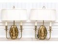 Cambridge LED 15 Inch Burnished Brass Indoor Wall Sconces