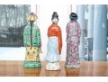 A Group Of Antique Asian Decorative Porcelain Figures