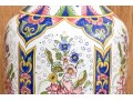 FMF Casafina Malveira Hand-Painted Ceramic Vase , Made In  Portugal 