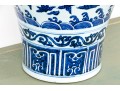 Chinese Ming Style Blue And White Porcelain Meiping Vase