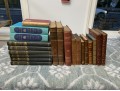 Collection Of Antique & Semi Antique Leather & Cloth Bound Books 