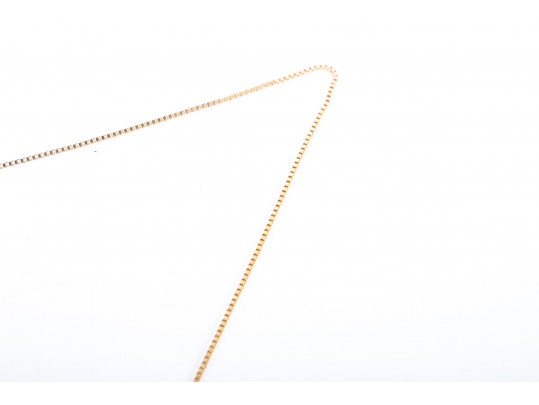 The Danbury Mint 14k Gold Graduated Bead Necklace