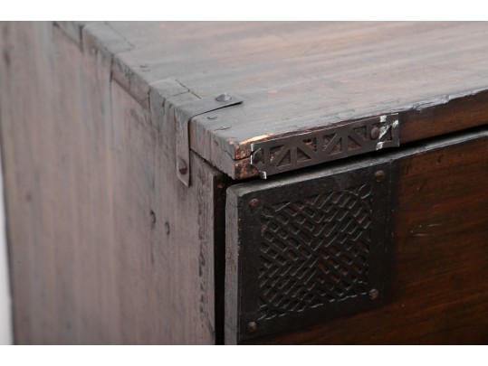 Korean Dark Wood Bandaji Chest