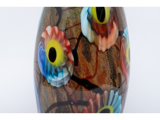 Large Art Glass Vase