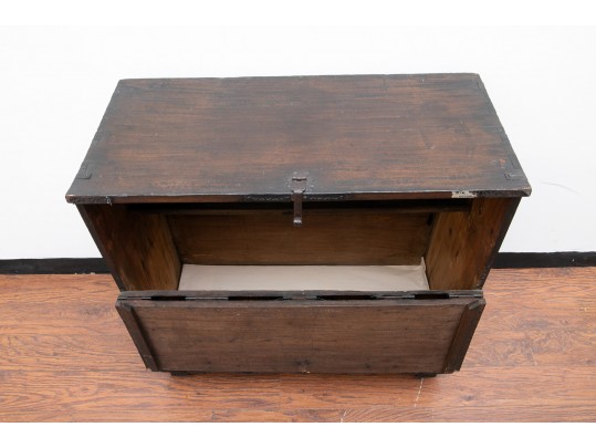 Korean Dark Wood Bandaji Chest