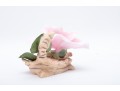 Boehm Porcelain Pink Flower Sculpture 