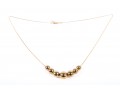 The Danbury Mint 14k Gold Graduated Bead Necklace