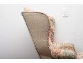 Queen Anne Style Upholstered Wing Chair