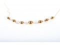 The Danbury Mint 14k Gold Graduated Bead Necklace