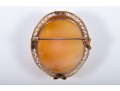 10k Gold Cameo Brooch