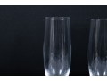 Nambe “Chill” Crystal Champagne Glasses