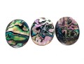 Loose Stones: Fourteen, Oval Abalone Doublets