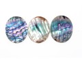 Loose Stones: Fourteen, Oval Abalone Doublets