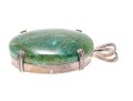 Sterling Silver And Dragon Blood Stone Pendant