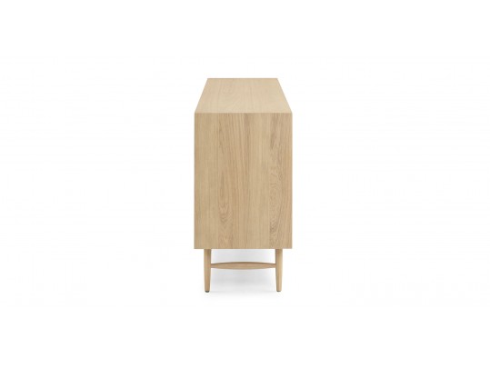 Lenia White Oak 9-Drawer Dresser