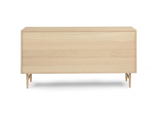 Lenia White Oak 9-Drawer Dresser