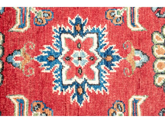 Pakistan Kazak Hand Knotted Wool Mat, 31