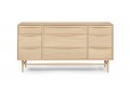Lenia White Oak 9-Drawer Dresser