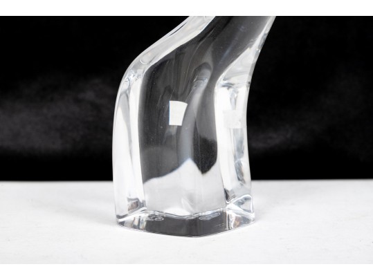 Baccarat Crystal Giraffe Figurine