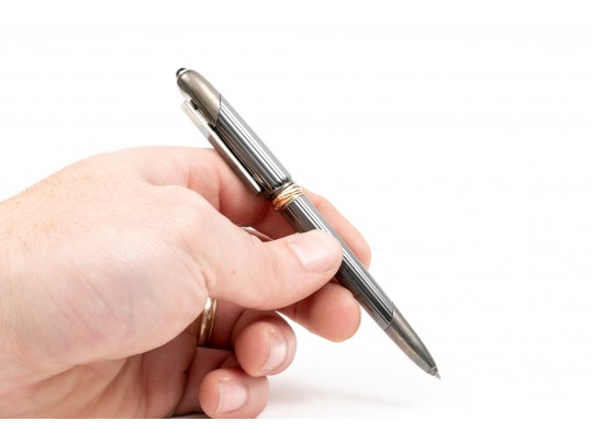 Cartier Cougar De Trinity Stunning Gunmetal Ballpoint Pen
